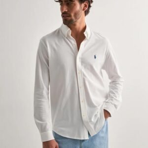 Classic white cotton shirt